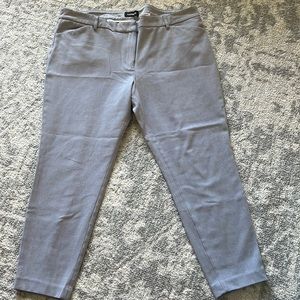 Express skinny mid rise stretch ankle pants 18R